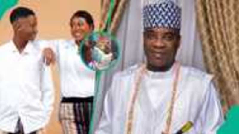 "Nobody saw it coming": Kwam1 finally reunites with son as Bisola Badmus breaks down in tears